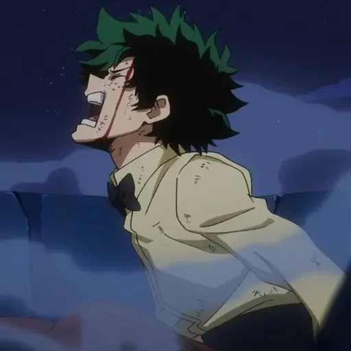 😫 Стикер «My Hero Academia» для Telegram