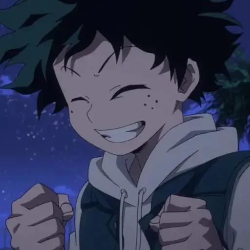 😁 Стикер «My Hero Academia» для Telegram