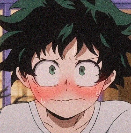 😳 Стикер «My Hero Academia» для Telegram