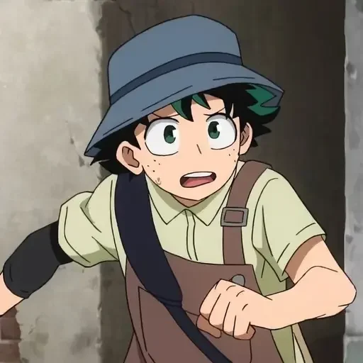 😧 Стикер «My Hero Academia» для Telegram