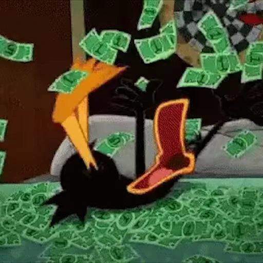 💰 Стикер «Daffy Duck» для Telegram