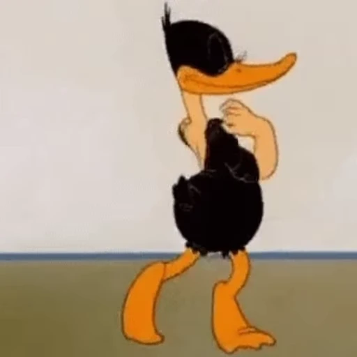 💃 Стикер «Daffy Duck» для Telegram