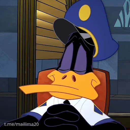 😴 Стикер «Daffy Duck» для Telegram