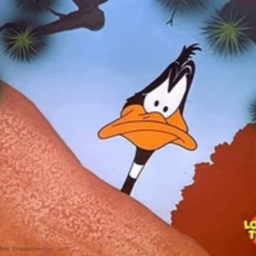 😕 Стикер «Daffy Duck» для Telegram