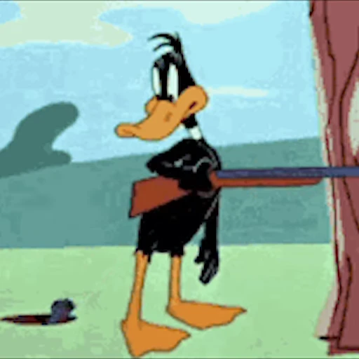 🔫 Стикер «Daffy Duck» для Telegram