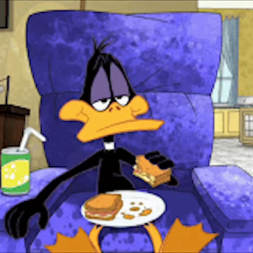 🥪 Стикер «Daffy Duck» для Telegram