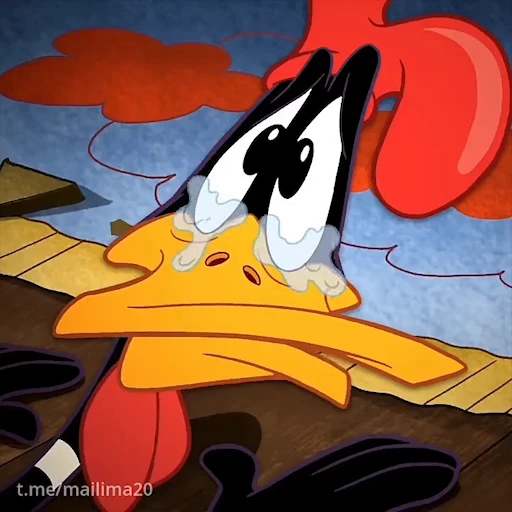 😭 Стикер «Daffy Duck» для Telegram