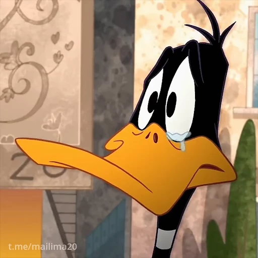 😭 Стикер «Daffy Duck» для Telegram