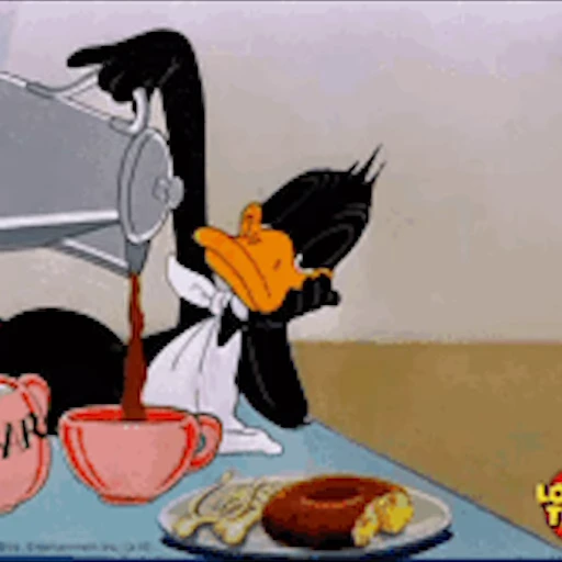 ☕️ Стикер «Daffy Duck» для Telegram