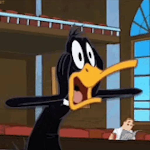 😱 Стикер «Daffy Duck» для Telegram