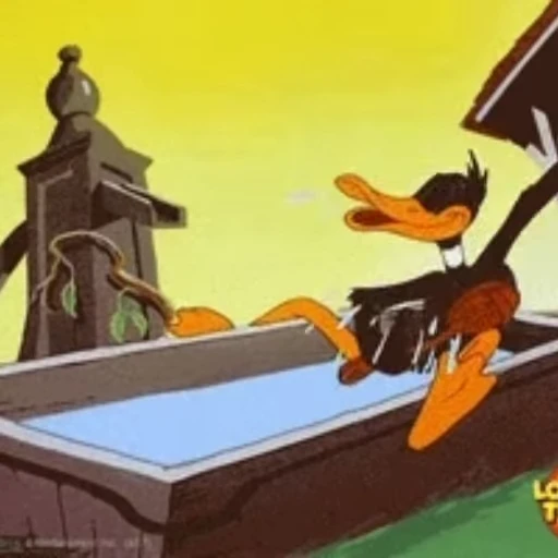 🛁 Стикер «Daffy Duck» для Telegram
