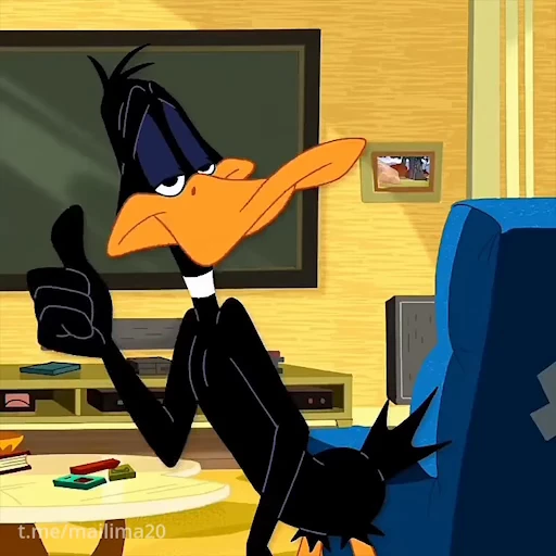 👍 Стикер «Daffy Duck» для Telegram