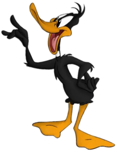 😇 Стикер «Duffy Duck» для Telegram