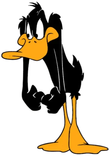 😠 Стикер «Duffy Duck» для Telegram