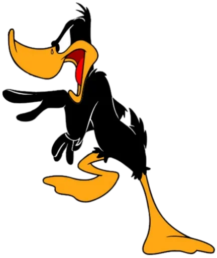 🗣 Стикер «Duffy Duck» для Telegram