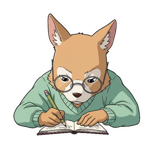 ✍ Стикер «Дух Кинолето в стиле Ghibli» для Telegram