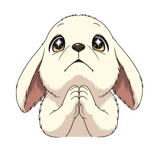 🥺 Стикер «Дух Кинолето в стиле Ghibli» для Telegram