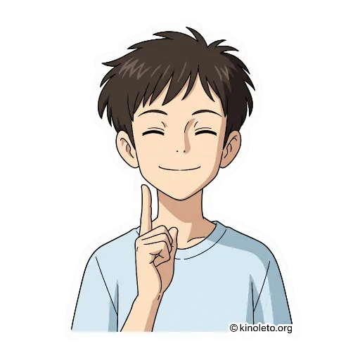🧏‍♂ Стикер «Дух Кинолето в стиле Ghibli» для Telegram