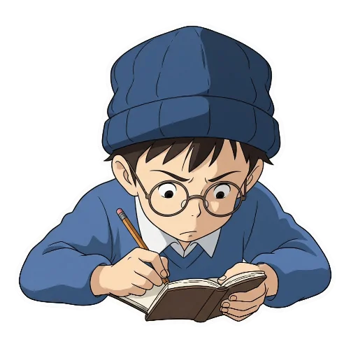 ✍ Стикер «Дух Кинолето в стиле Ghibli» для Telegram