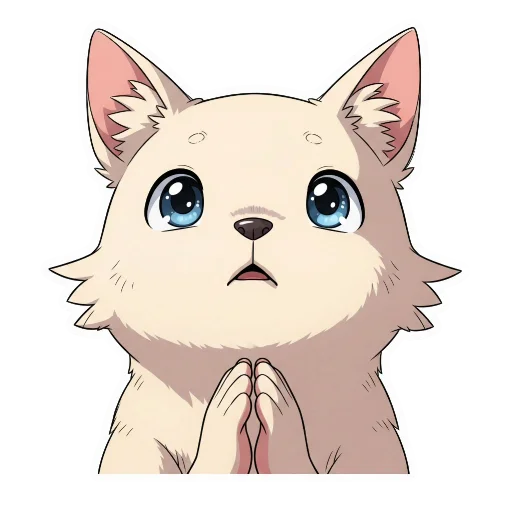 🥺 Стикер «Дух Кинолето в стиле Ghibli» для Telegram