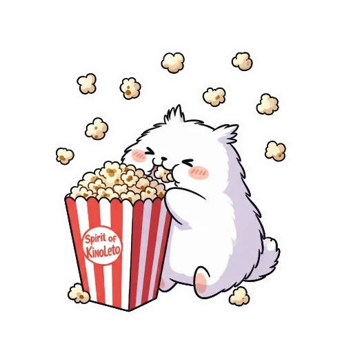 😶 Стикер «Дух Кинолето в стиле Ghibli» для Telegram