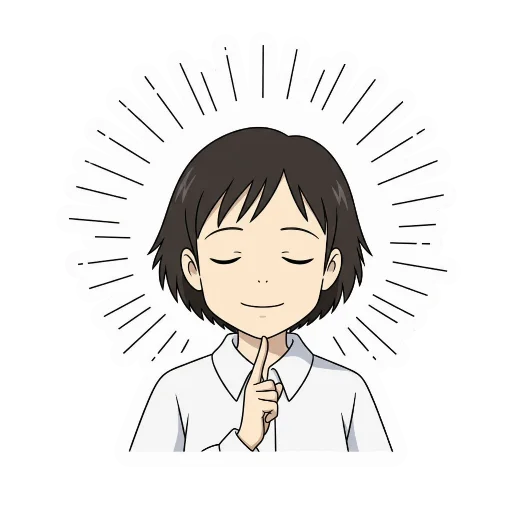 🧏 Стикер «Дух Кинолето в стиле Ghibli» для Telegram