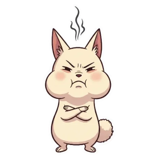 😡 Стикер «Дух Кинолето в стиле Ghibli» для Telegram