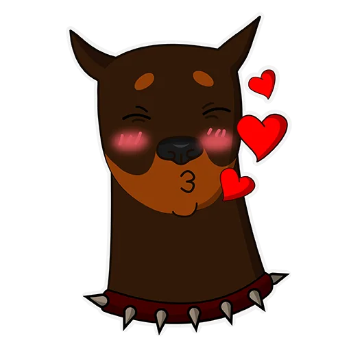 😘 Стикер «Duke» для Telegram