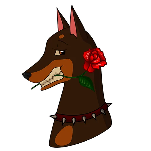 🌹 Стикер «Duke» для Telegram