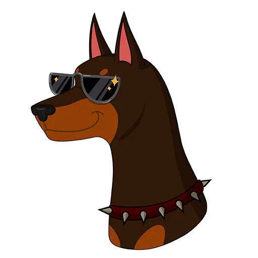 😎 Стикер «Duke» для Telegram