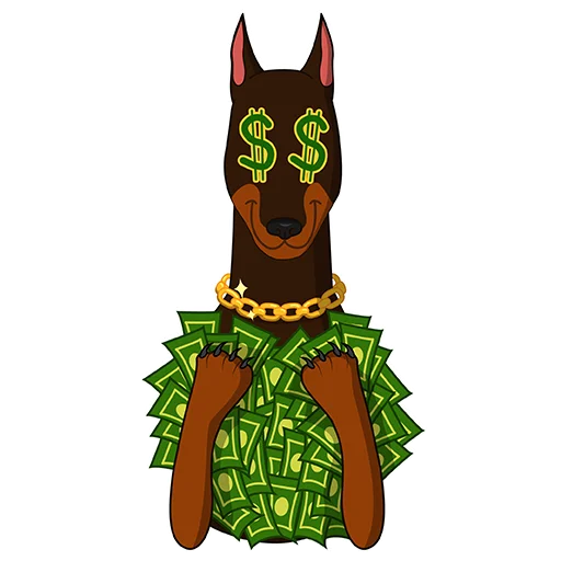 🤑 Стикер «Duke» для Telegram