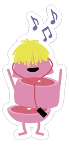 🎧 Стикер «Dumb Ways» для Telegram