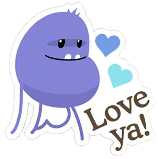 💋 Стикер «Dumb Ways» для Telegram
