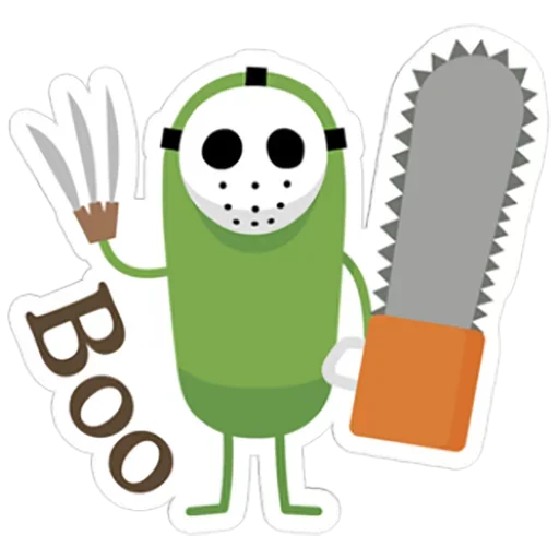 😁 Стикер «Dumb Ways» для Telegram