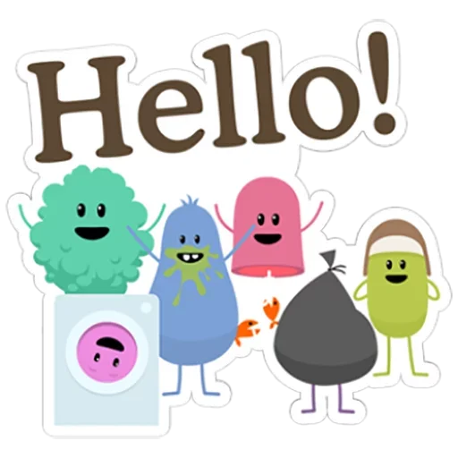 Стикерпак Dumb Ways для Telegram