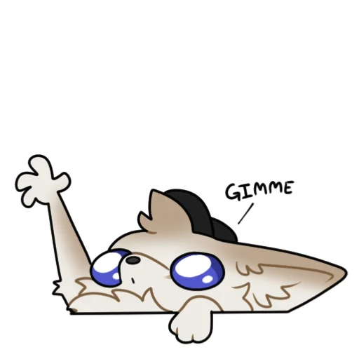 🖼 Стикер «machFennec has large ears!» для Telegram