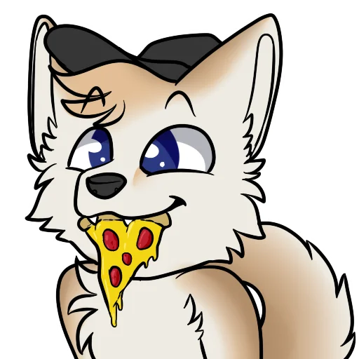🍕 Стикер «machFennec has large ears!» для Telegram