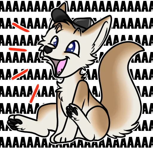 😱 Стикер «machFennec has large ears!» для Telegram