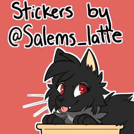 🔚 Стикер «machFennec has large ears!» для Telegram