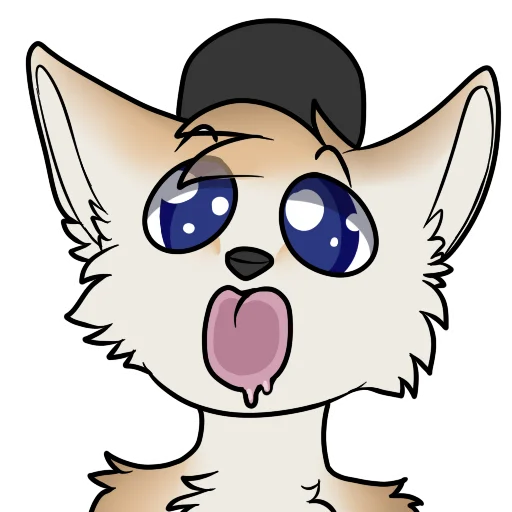 👅 Стикер «machFennec has large ears!» для Telegram