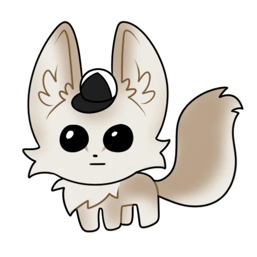 👂 Стикер «machFennec has large ears!» для Telegram