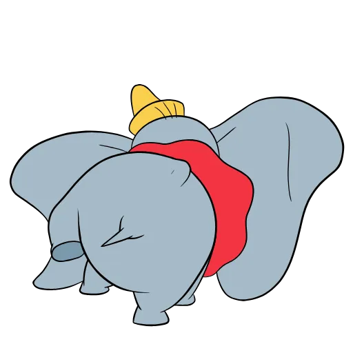 😝 Стикер «Dumbo» для Telegram