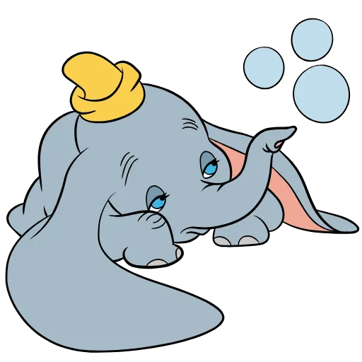 😴 Стикер «Dumbo» для Telegram