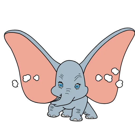 😤 Стикер «Dumbo» для Telegram
