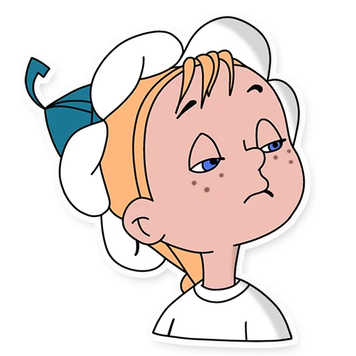 😒 Стикер «Dunno» для Telegram