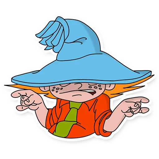 😈 Стикер «Dunno» для Telegram