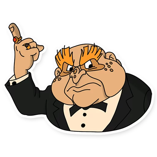 ☝️ Стикер «Dunno» для Telegram