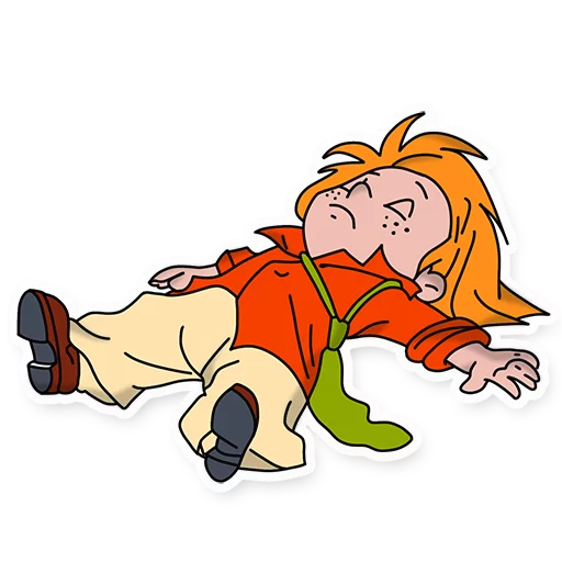 😵 Стикер «Dunno» для Telegram
