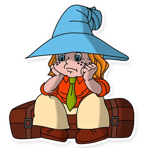 🙁 Стикер «Dunno» для Telegram