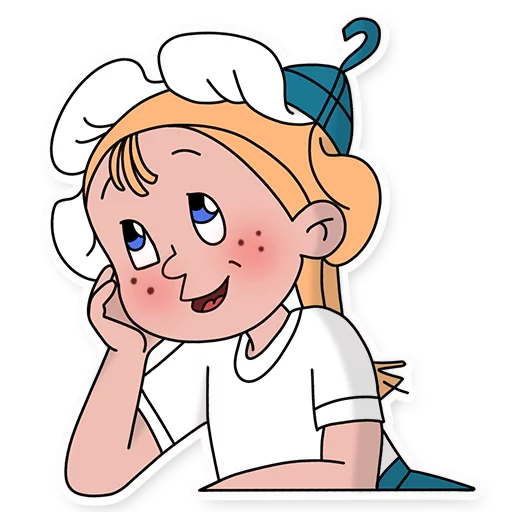☺️ Стикер «Dunno» для Telegram